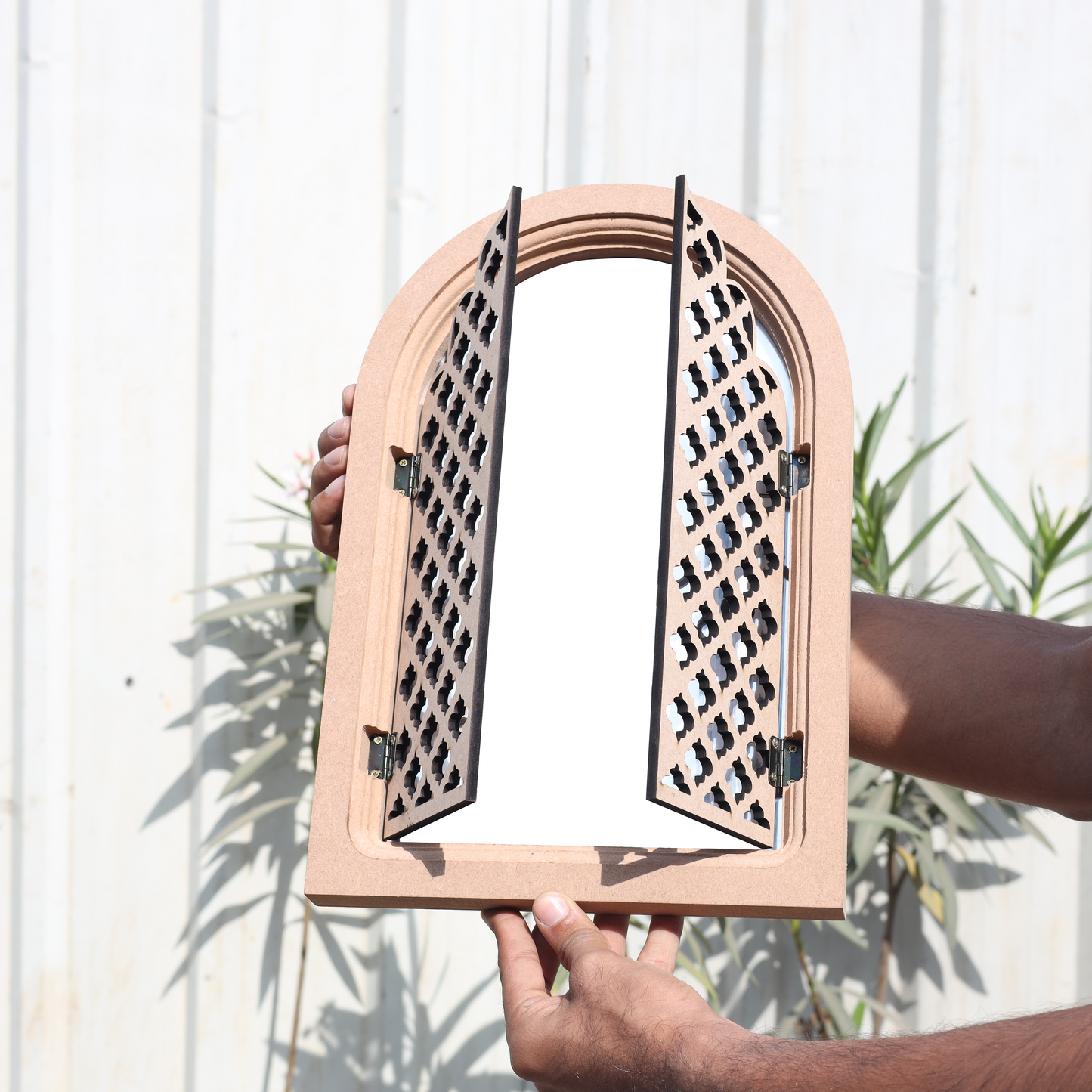 MDF Jharokha with Openable Window Jali design