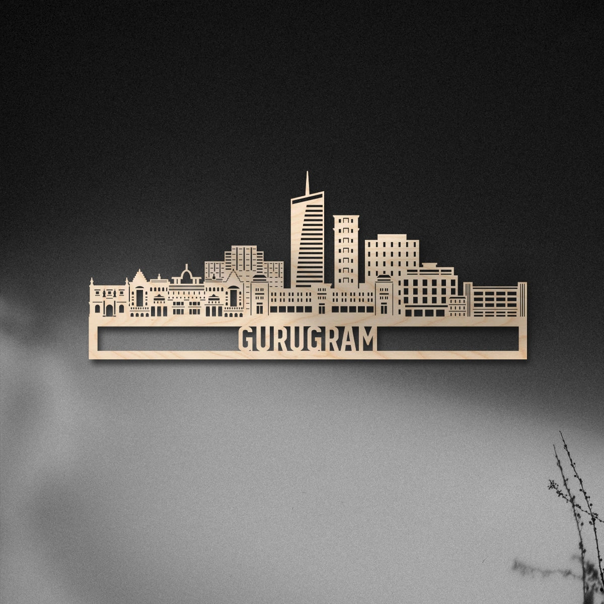 Wooden City Skyline | Gurugram