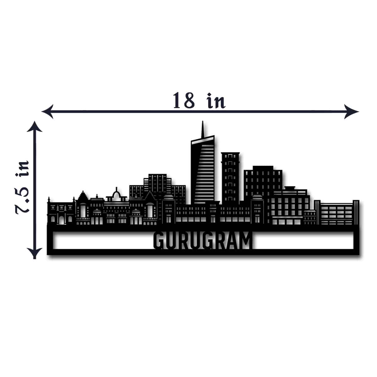 Wooden City Skyline | Gurugram