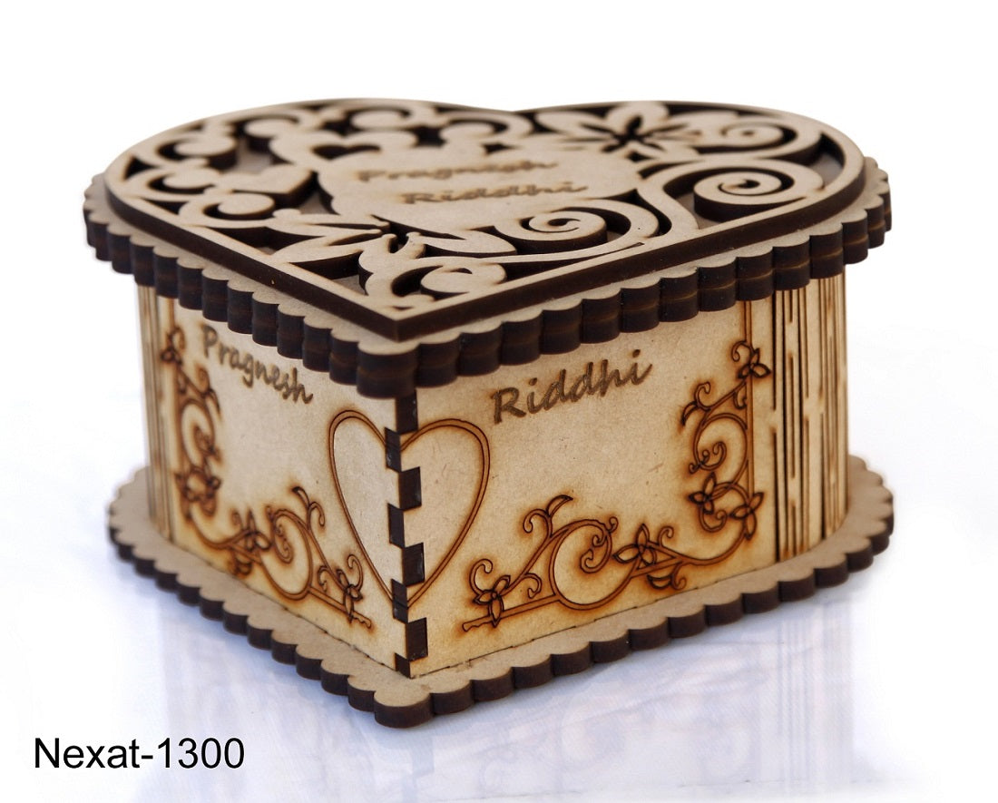 Handmade Sheesham Wood Jewellery Box