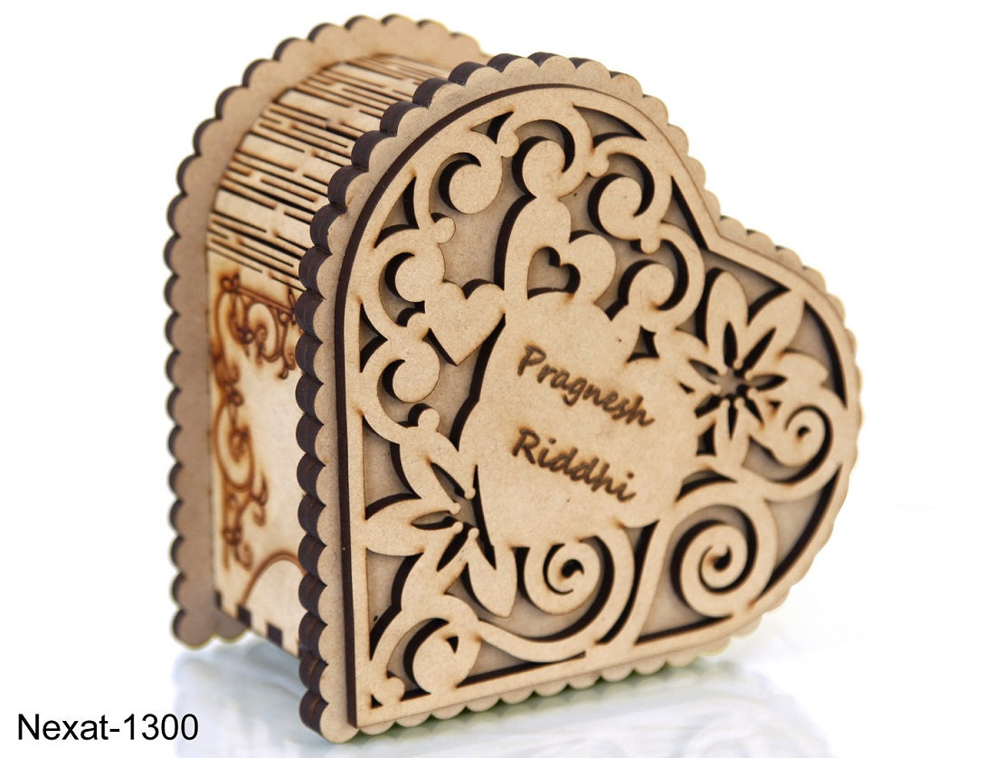 Handmade Sheesham Wood Jewellery Box