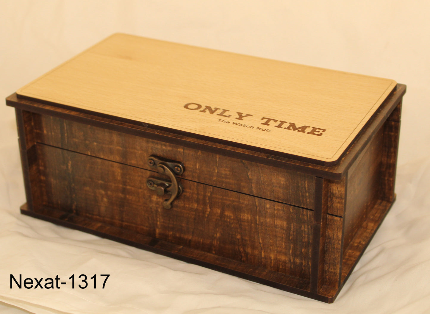 Watch Box – 3 Slot Leather Watch Holder & Organizer (Brown)