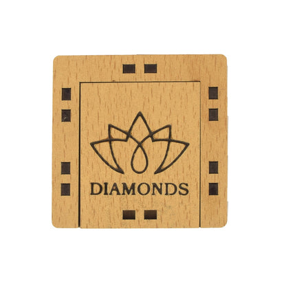Hand-Carved Wooden Jewellery Box