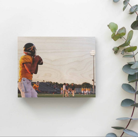 10x8 Custom Wood Print