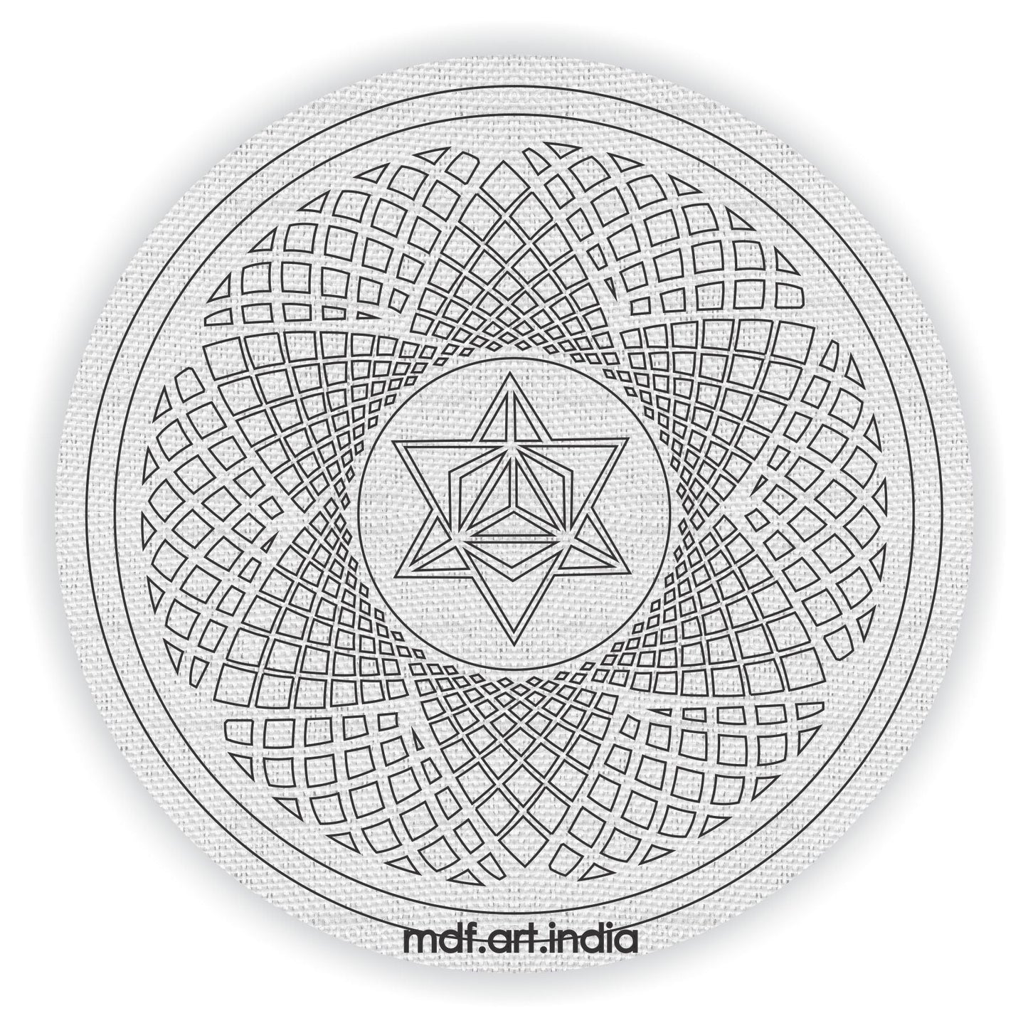 Mandala Round DIY Canvas