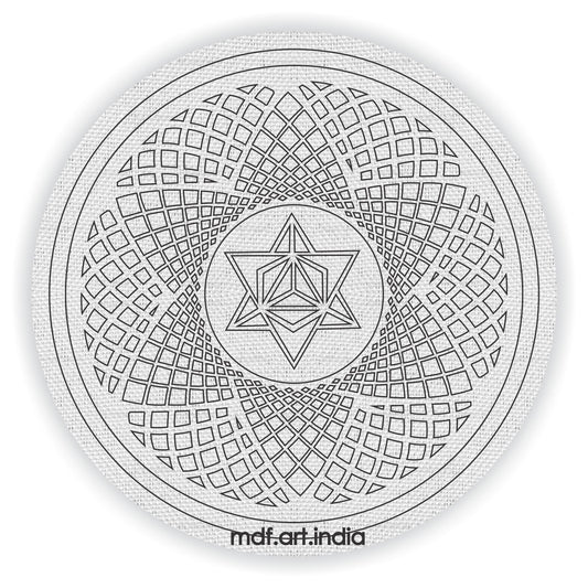 Mandala Round DIY Canvas