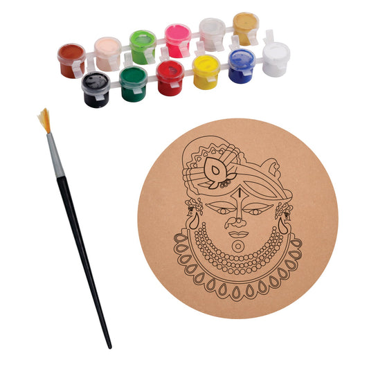 MDF Pre Marked Round Shree Nathji Kit
