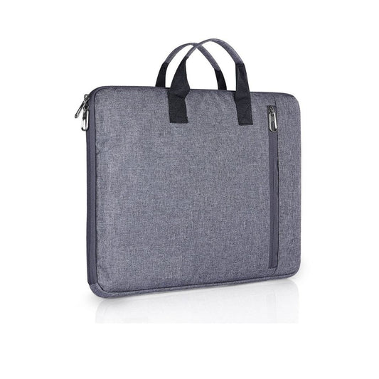 Laptop Sleeve Bag with Dual Handles & Front Zipper Pocket