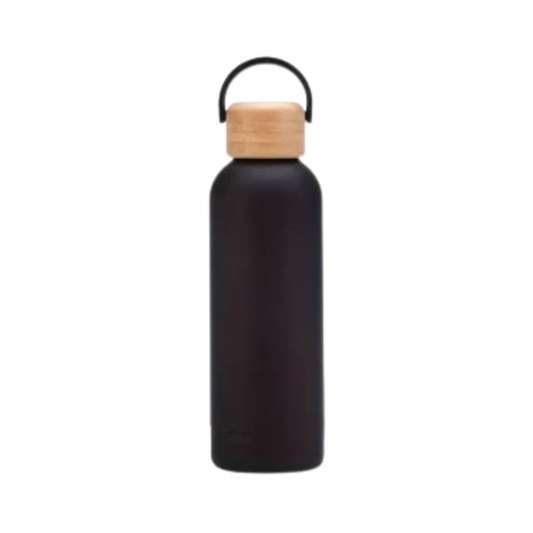 Bamboo Finish Insulated Water Bottle(500ml)