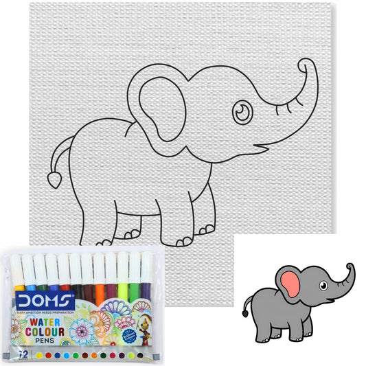 Elephant Canvas Kit