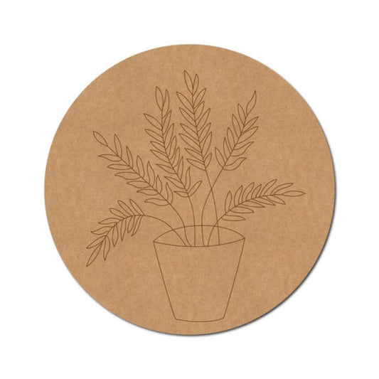 40.Leaves-Pre-Marked-Round-MDF-Design
