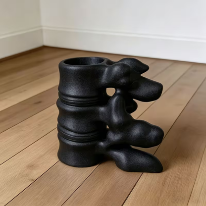 Spine-Shaped Pen Holder, Spine Desktop Organizer