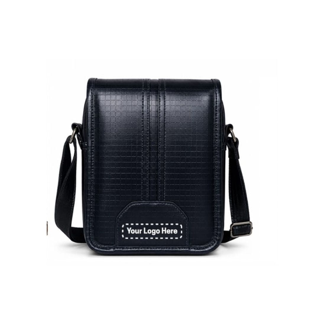 Premium Dark Brown Leather Messenger Bag