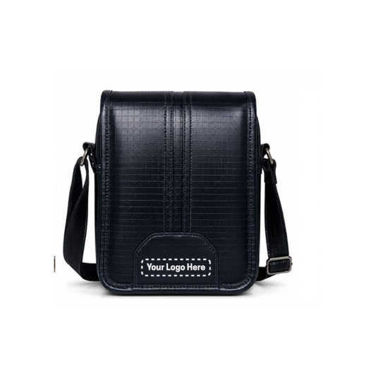 Premium Dark Brown Leather Messenger Bag