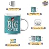 Custom sister coffee mug with personalized print