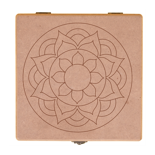 Rangoli Pre Marked MDF Box
