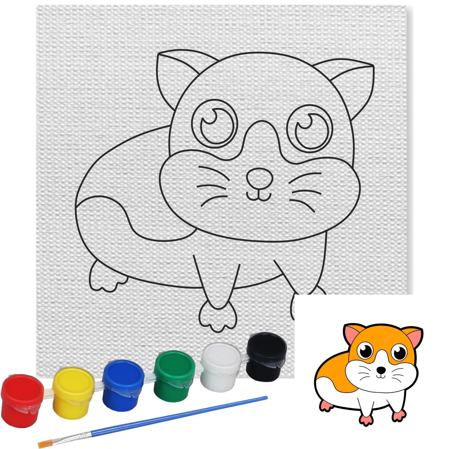 Hamster Canvas Kit