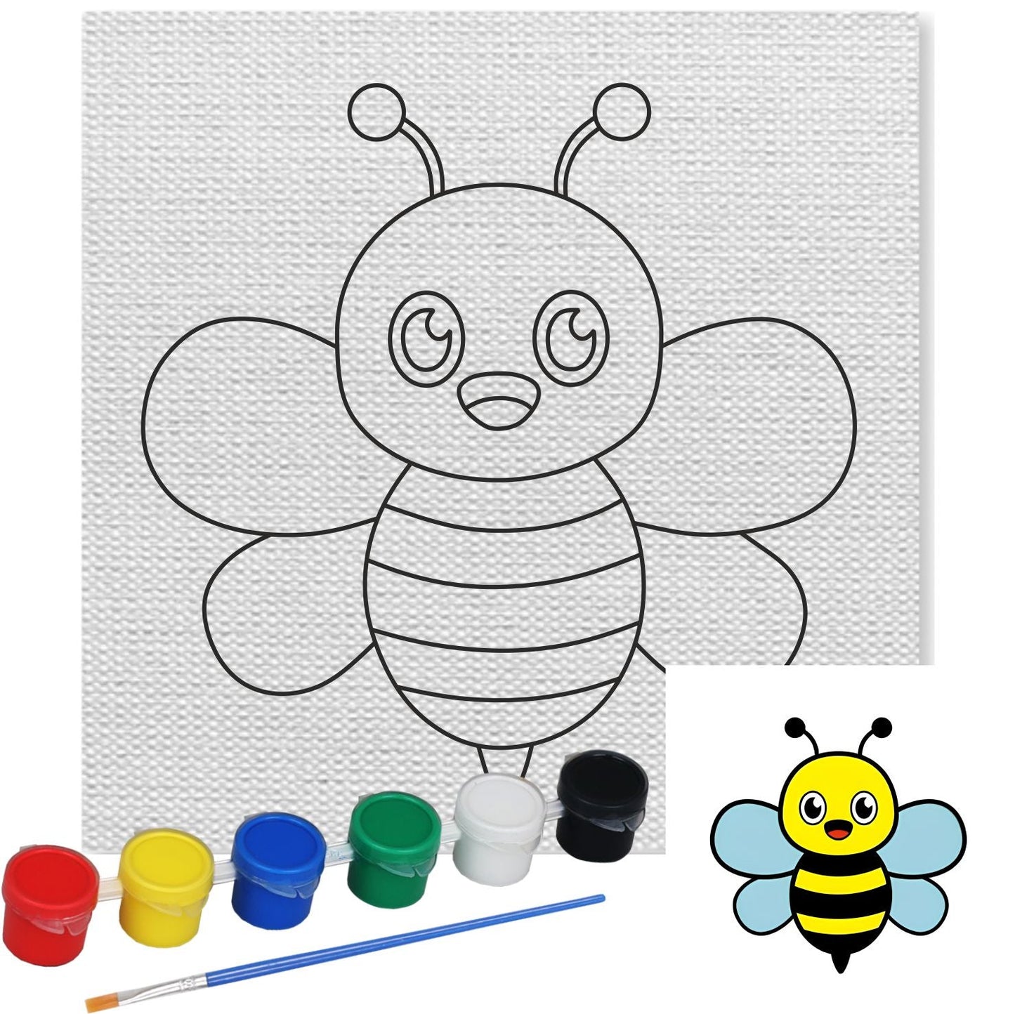 Honey Bee Canvas Kit