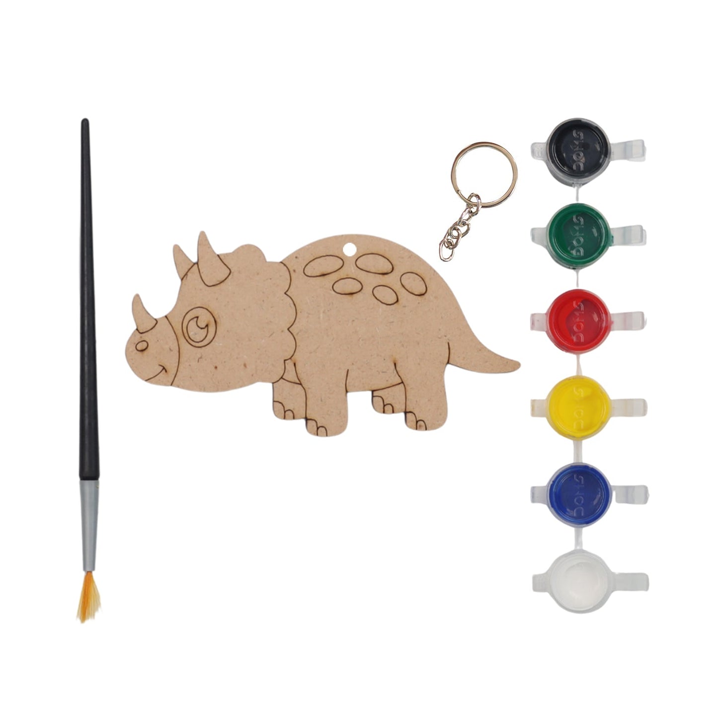 Dinasour Keychain Kit