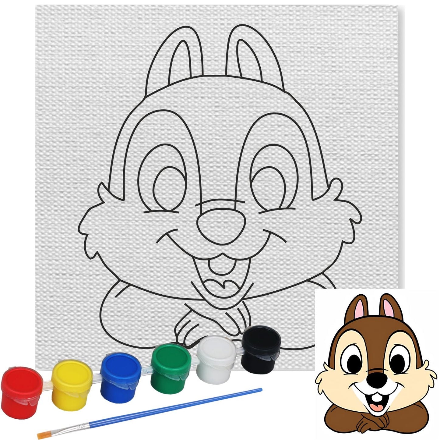 Squirrel Canvas Kit