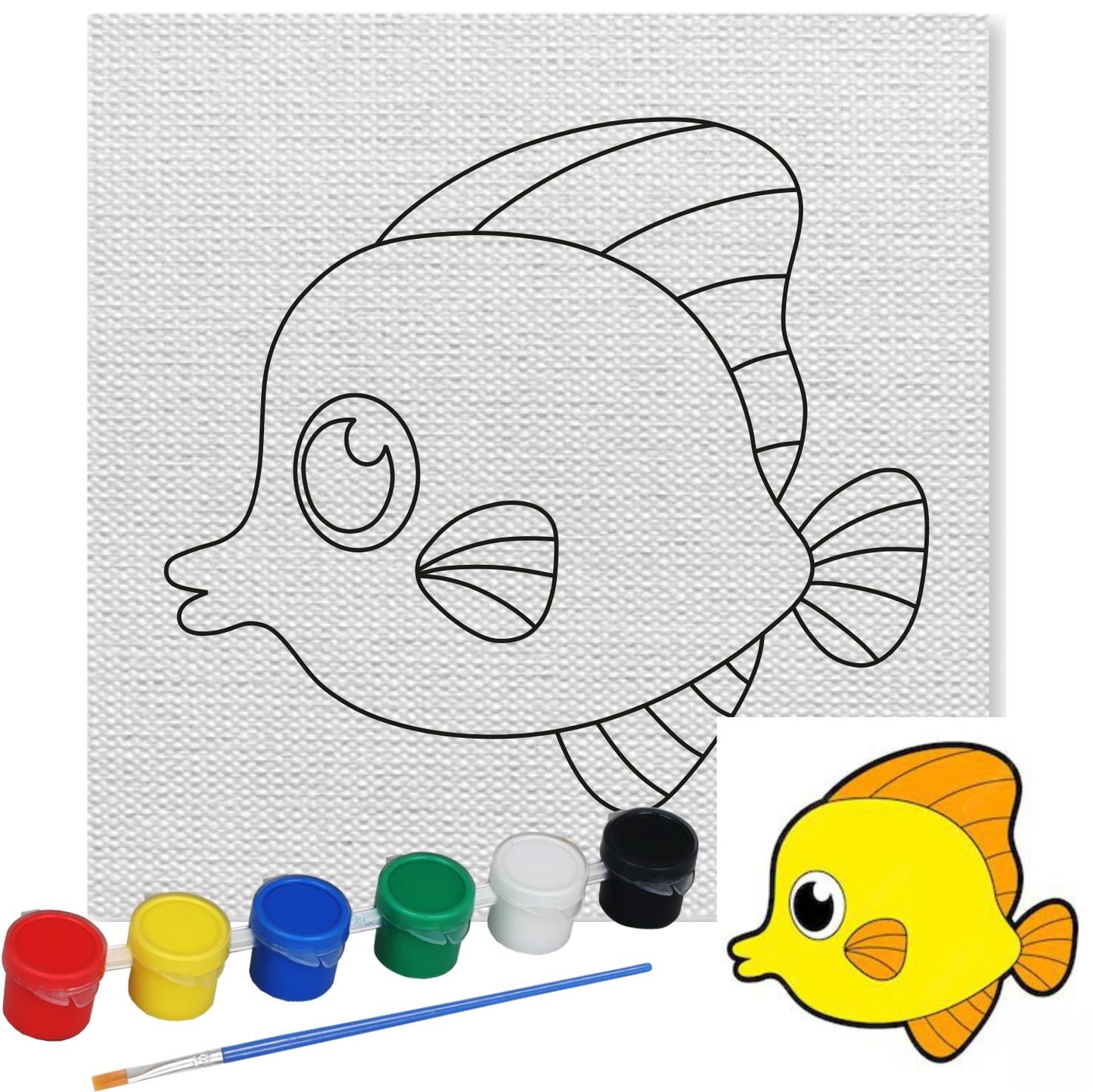 Fish Canvas Kit