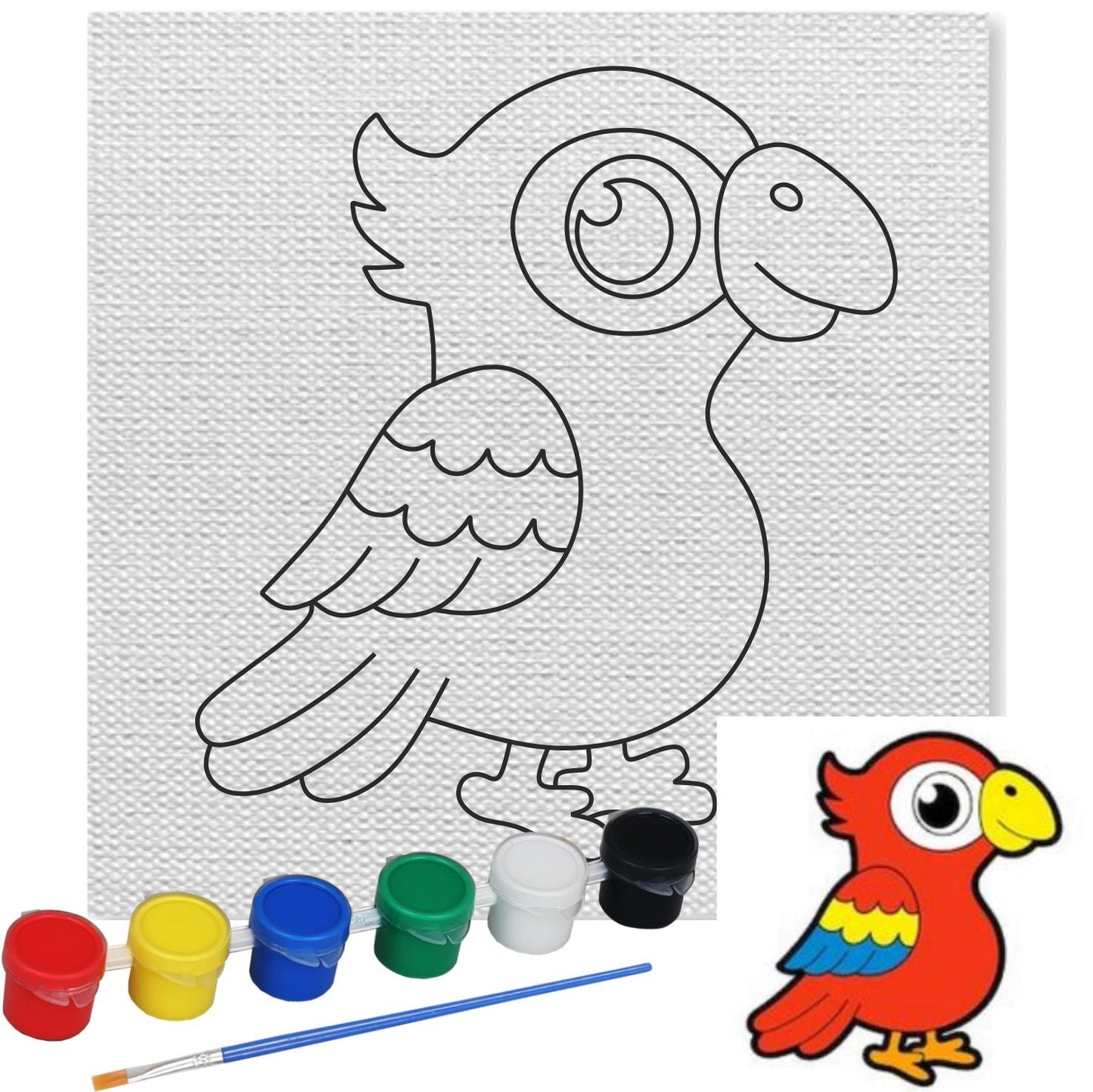 Parrot Canvas Kit