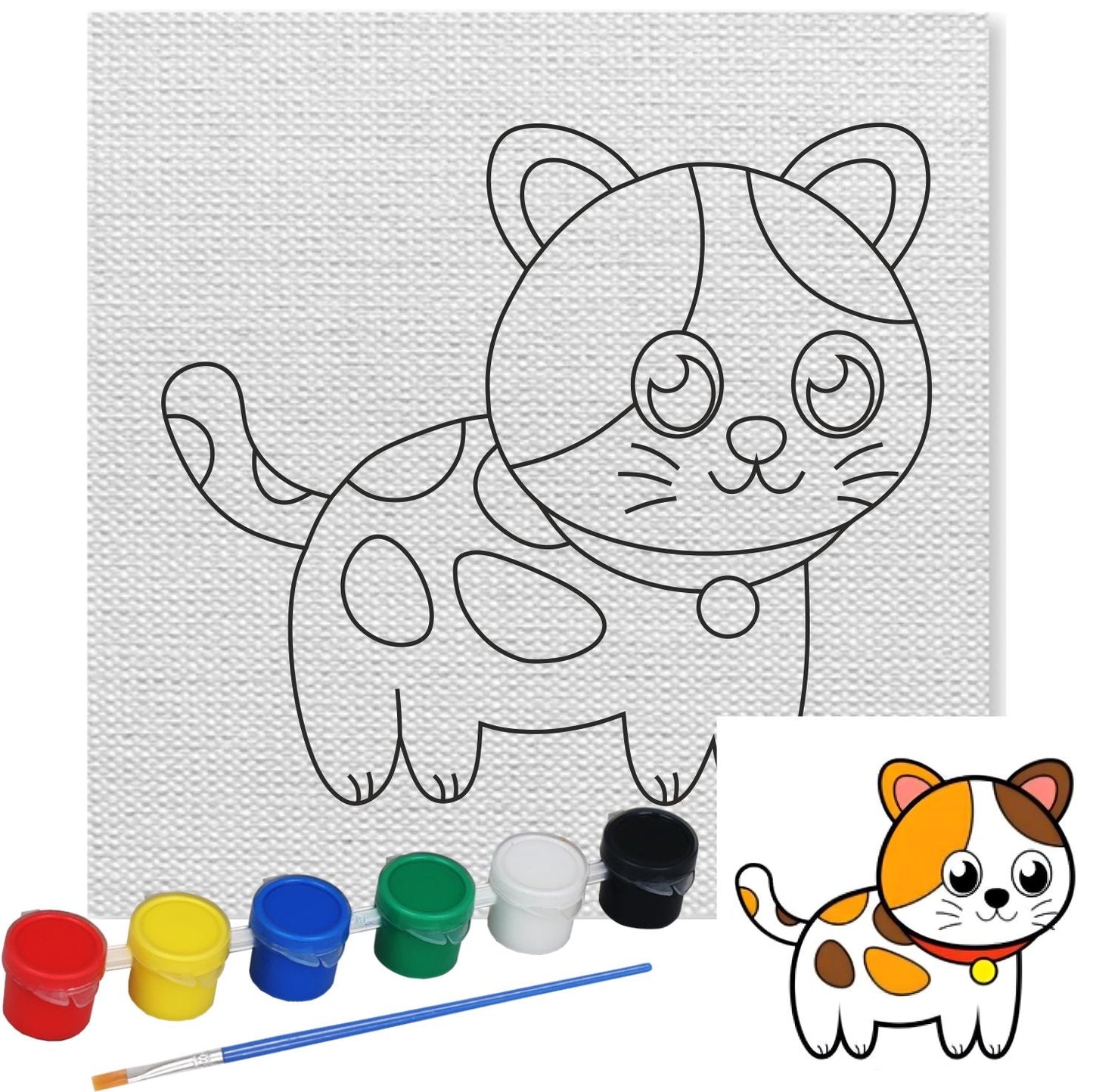 Cat Canvas Kit