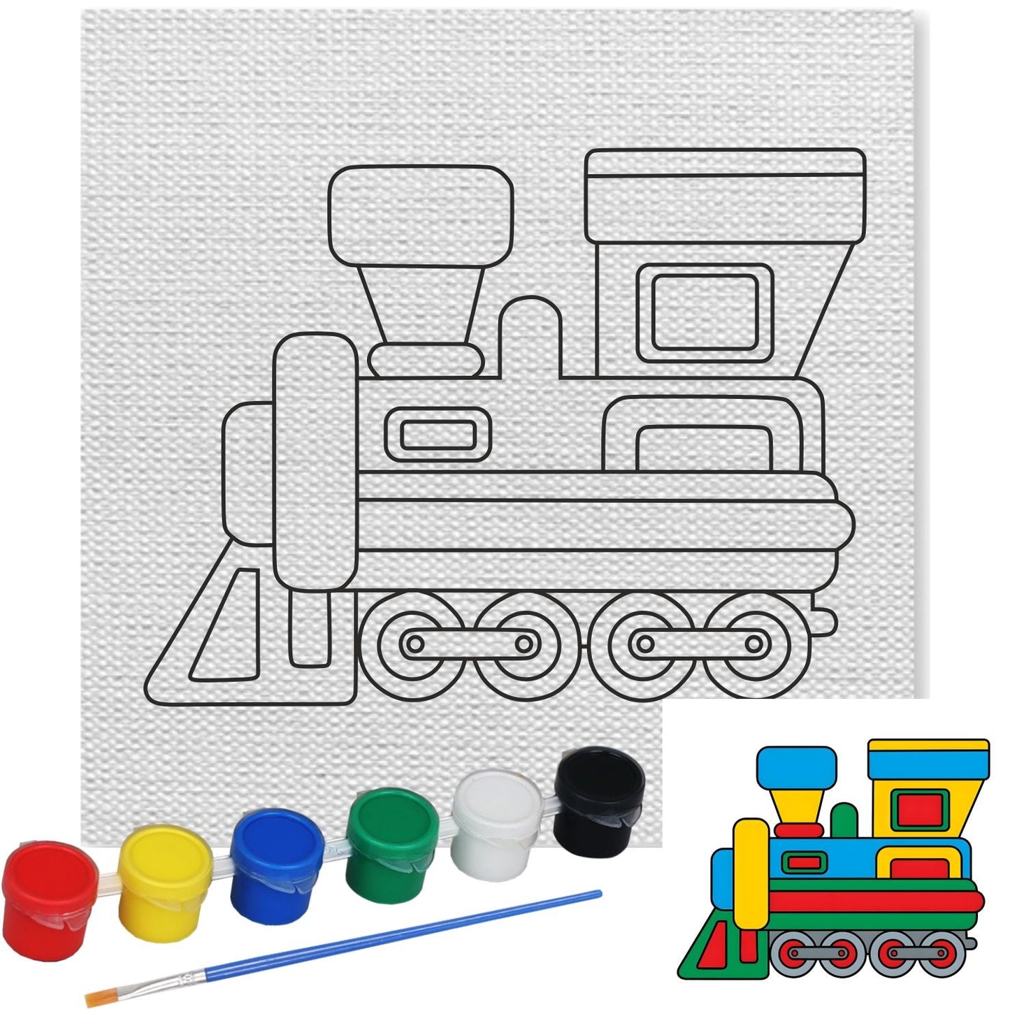 Train Canvas Kit