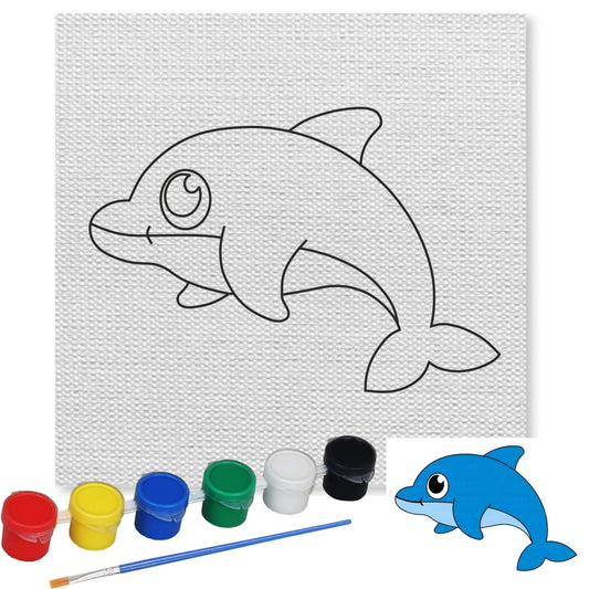 Dolphin Canvas Kit