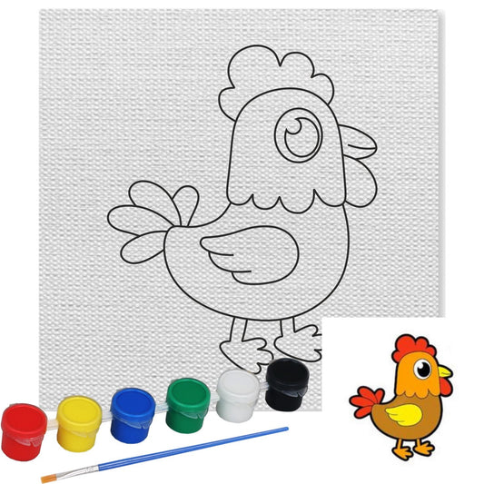 Hen Canvas Kit