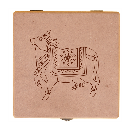 Cow Pre Marked MDF Box
