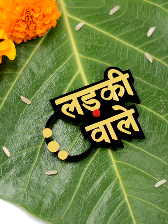 Ladkiwale Brooch Wedding