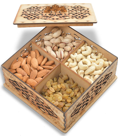 Wooden Square Box for Gifting Sweets & Chocolates