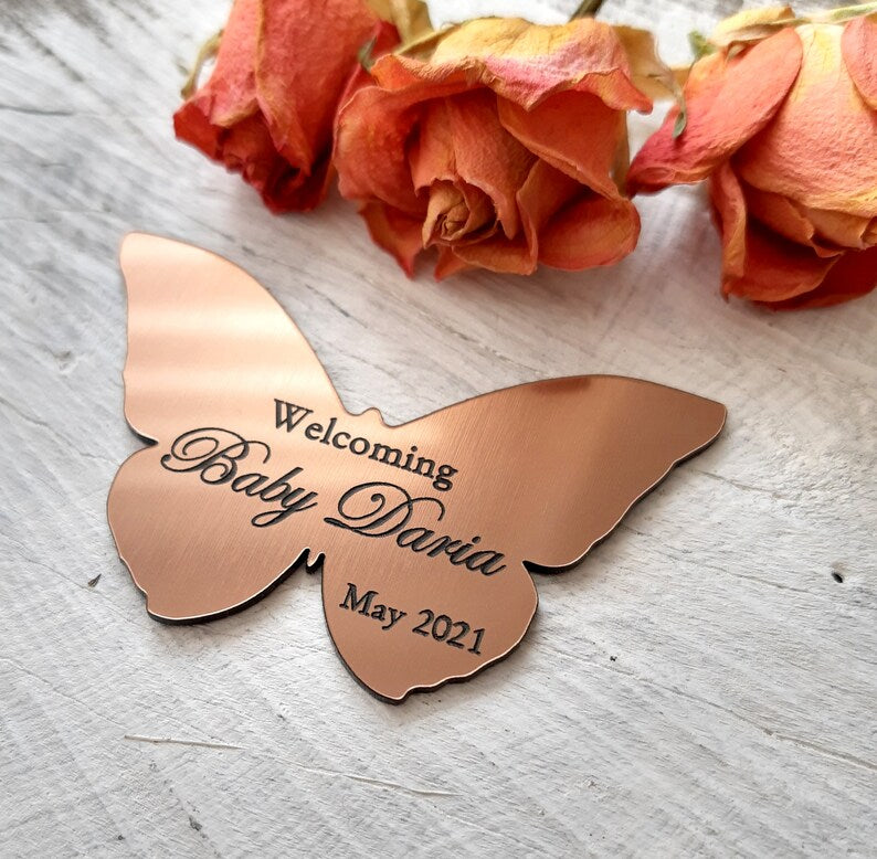  acrylic tag butterfly for the very best in unique or custom, handmade pieces
