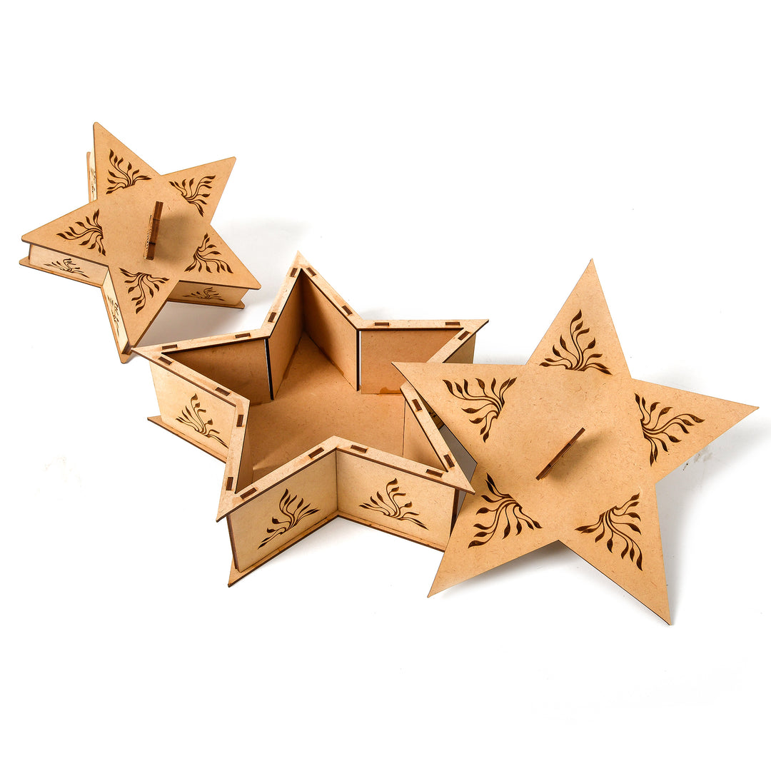 mdf box 03Star Wooden Gifting Box