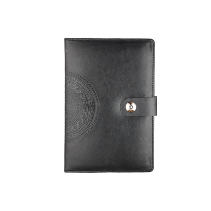 7 Personalised Diary with Round Magnetic Lock