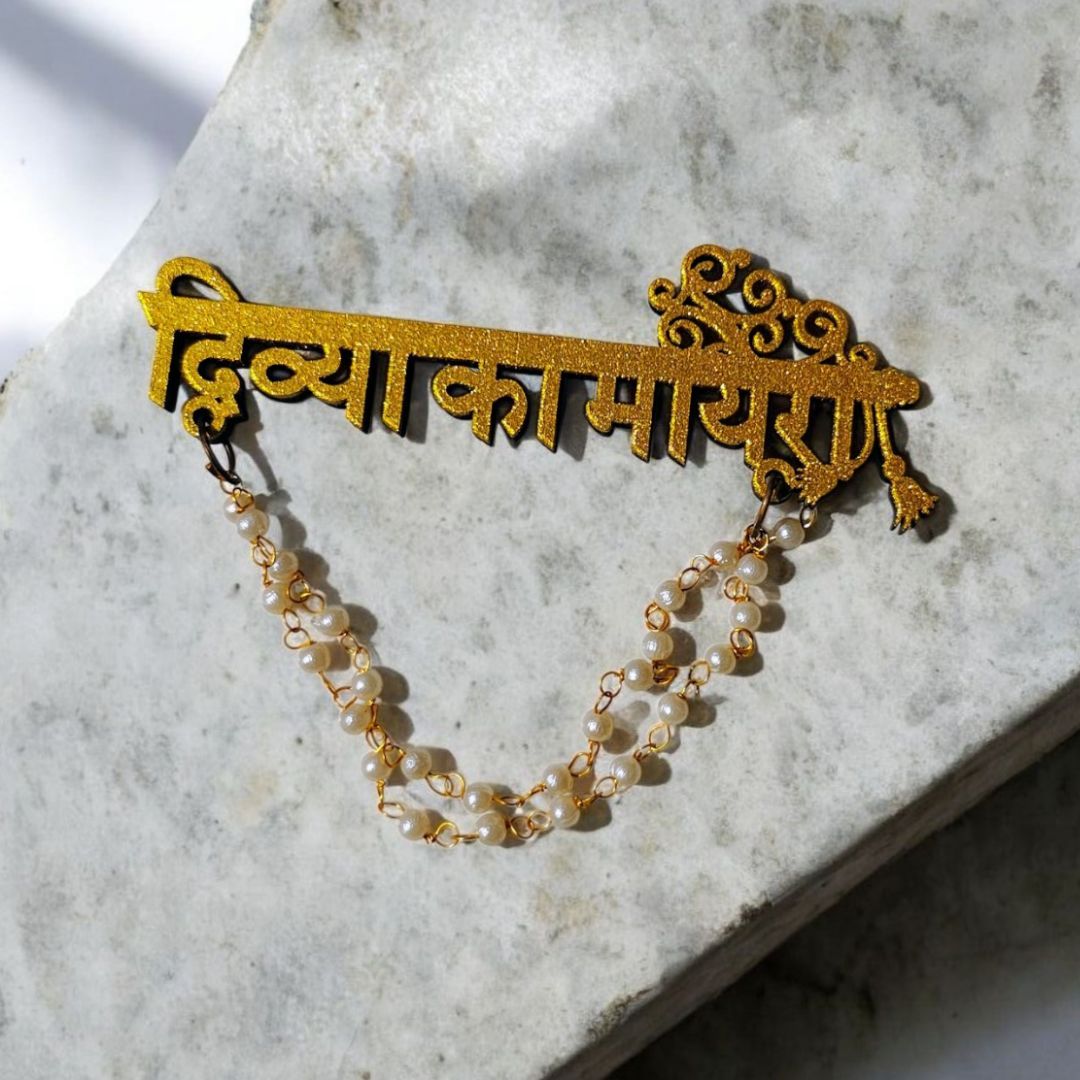 Mayra wedding brooch