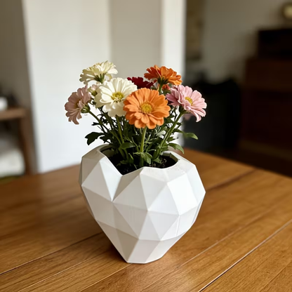 Heart Shape Desktop Planter