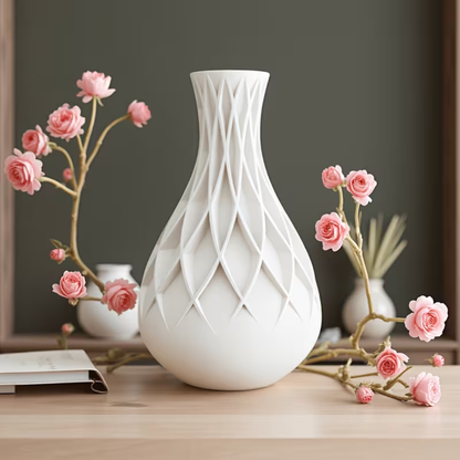 3D Printed Geometric Vase
