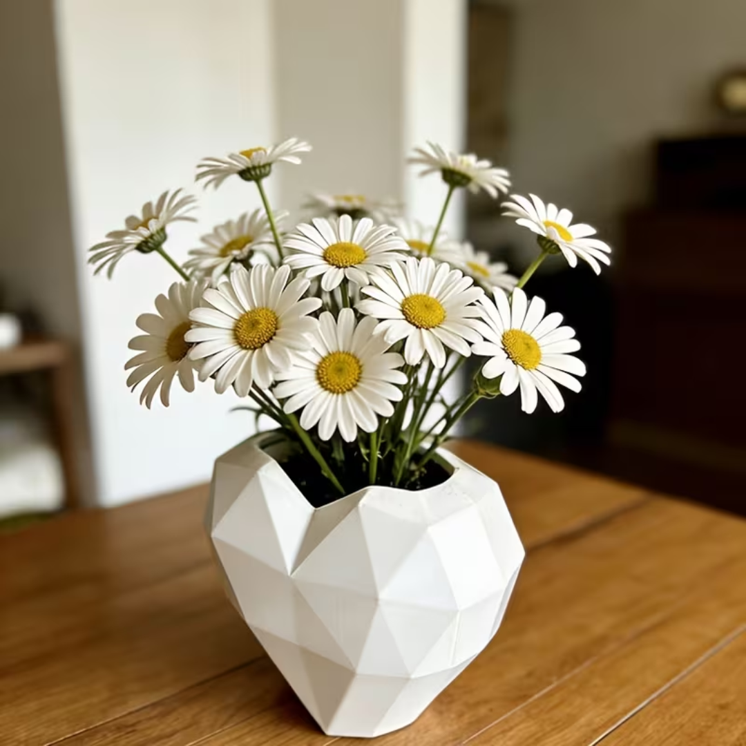 Heart Shape Desktop Planter