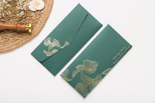 Custom Gold Foil Money Envelopes | Glasgow Green