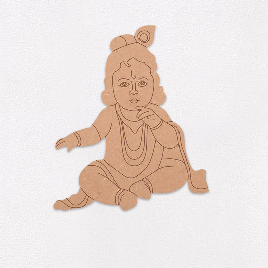 20 Baby Krishna Pre Marked Cutout
