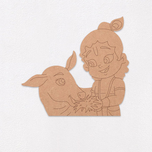 04 Baby Krishna Pre Marked Cutout