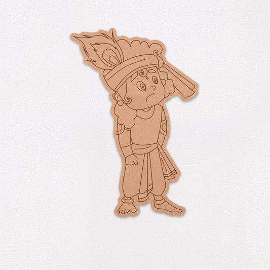 13 Cute Lord Krishna Pre-Marked Cutout