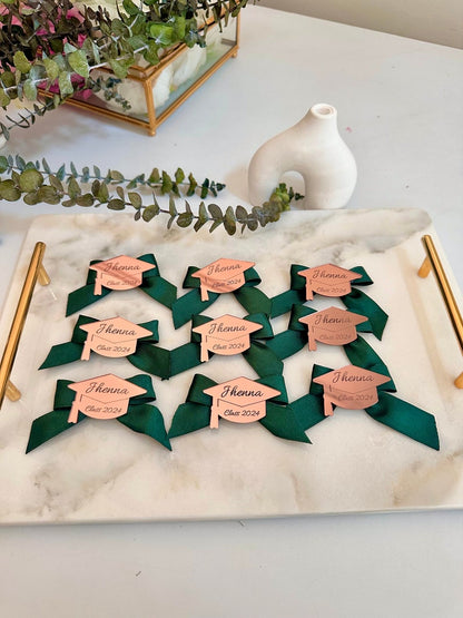 Our selection of custom graduation cap magnets 
