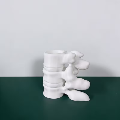 Spine-Shaped Pen Holder, Spine Desktop Organizer