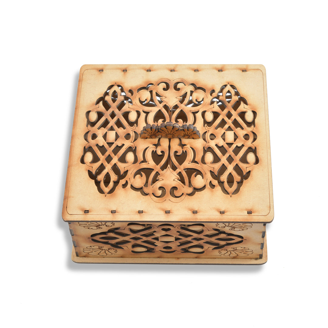 Wooden Square Box for Gifting Sweets & Chocolates