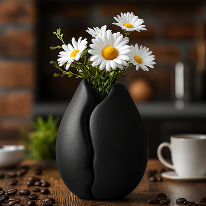 Coffee Shape Flower Vase