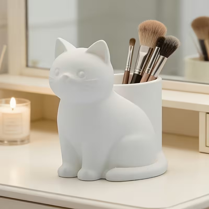 Cat Shape Pen Holder