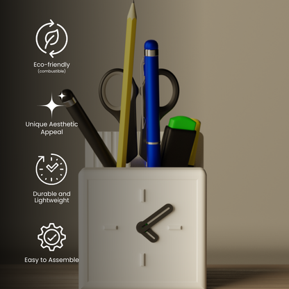 ClockMate Desk Organizer